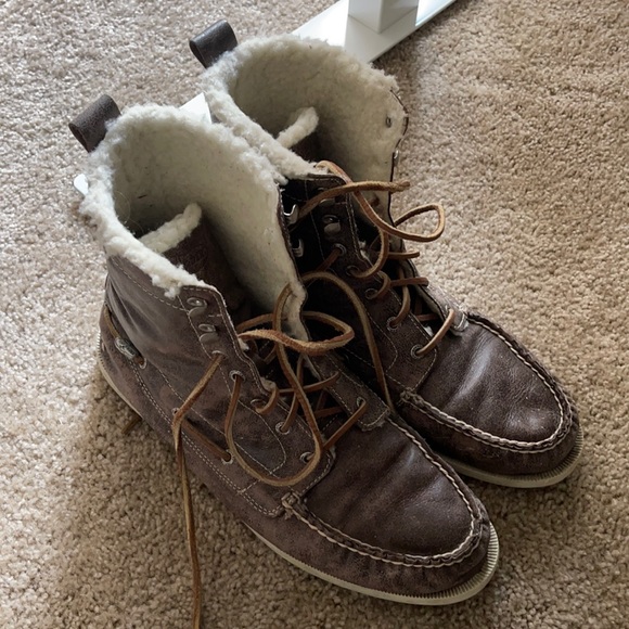 Sperry Topsider Fleece Lined Boot Men’s Large size 11 - Picture 1 of 6